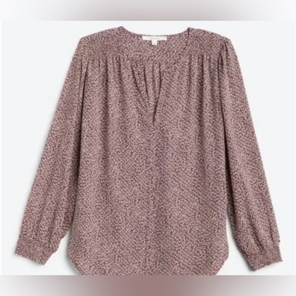 Anthropologie Blouse Maeve Monday Fun Amiyah Blouse Purple STITCH FIX NWT Large - Picture 4 of 7